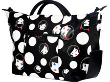 Lulu Guinness Black Polka Doll