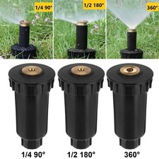 90-360° Lawn Garden Pop Up Sprinkler Spray Head Irrigation Watering System UK