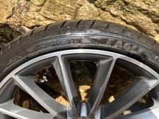 MERCEDES TURBINE 19” ALLOY WHEELS WITH TYRES FROM E CLASS W212 