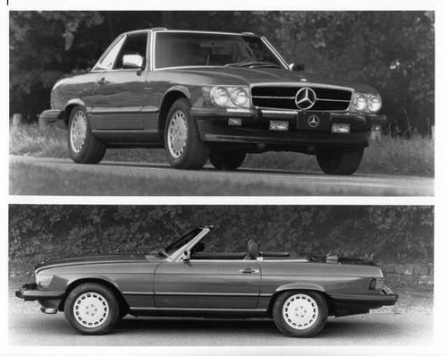 1986 mercedes benz - mercedes-benz, press