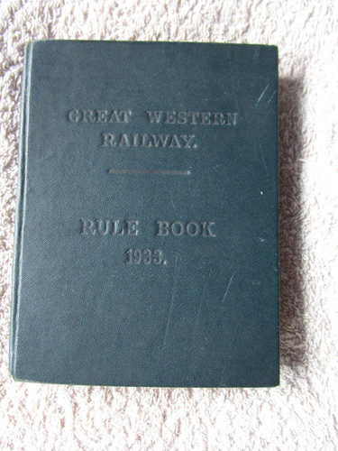 Original 1933 great western - original,