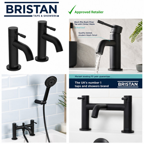 Bathroom black matt sink - bathroom,