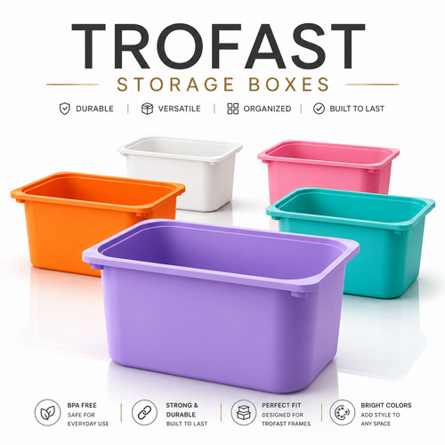 Ikea trofast storage box - ikea,