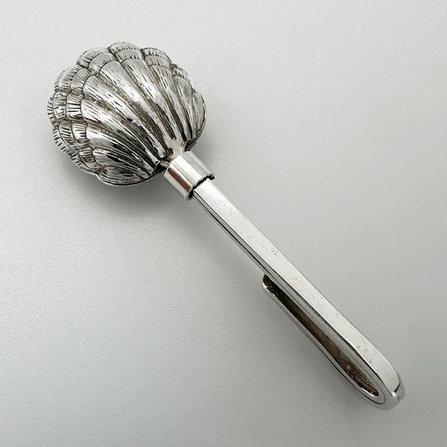 Modern shell napkin clip - modern,