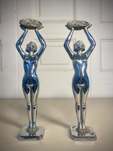 Pair art deco 1930s - pair,