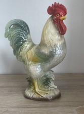 Ceramic Cockerel Hand Painted 