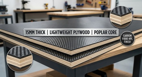 15mm carbon fibre hpl - 15mm,