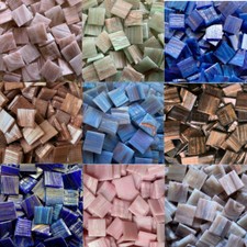 20mm  Italian Vitreous Glass Gold Vein Mosaic Tiles -  75 tiles