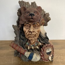 Native American Indian Bust
