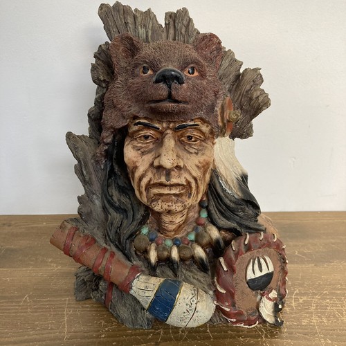 Native american indian - indian, bust