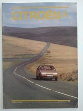 Official CITROEN MAGAZINE BX Diesel Visa Mille Piste Super E 2CV6 NO14 June 1984