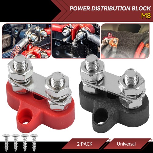Positive negative bus bar - 2x, /