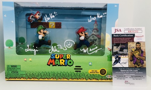 Charles martinet signed mario - charles,