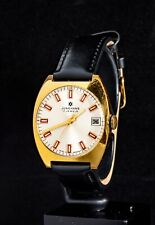 Junghans Gold-Plated Men's Manual-Wind Watch -- Working,  Ø35mm Case