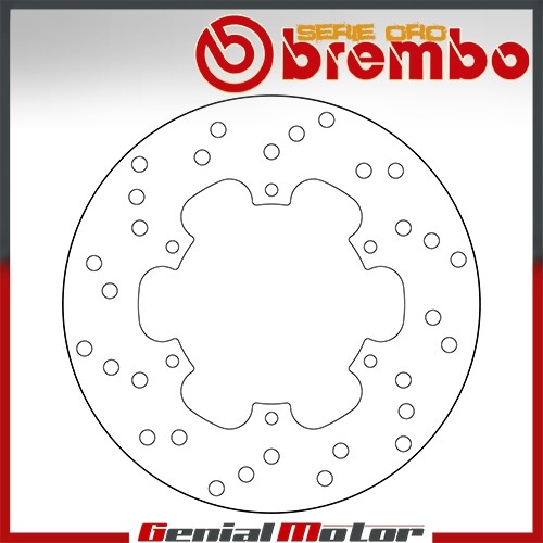 Brake disc fixed brembo - brembo, oro