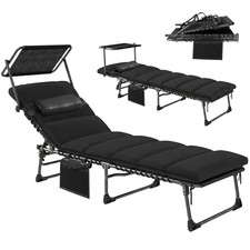 Outsunny Folding Sun Lounger