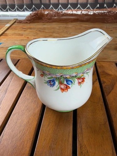 Aynsley bone china floral - bone, milk