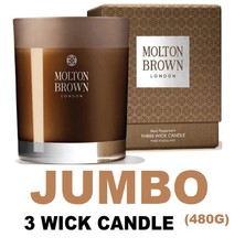 MOLTON BROWN BLACK PEPPERCORN 480g  JUMBO 3 WICK Scented Candle XMAS LUXURY GIFT