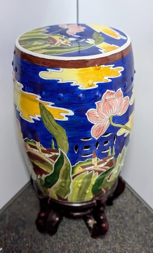 Vintage chinoiserie glazed - vintage,