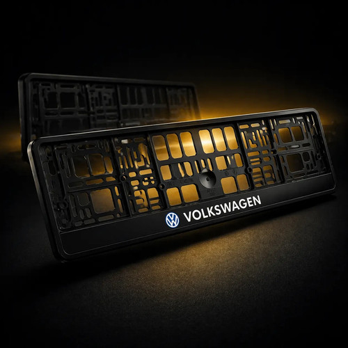 Volkswagen number plate - number,