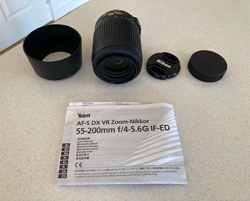 Nikon vr 55 200mm - af-s,
