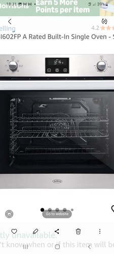 Belling bi602fp built 60cm - belling,