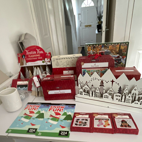 Hobbycraft white wooden - white,
