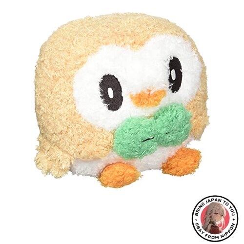 Pokemon rowlet fluffy plush - pokemon,