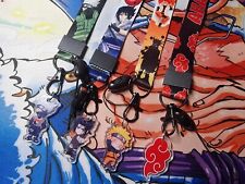 Naruto Japanese Anime Lanyard Neck Strap Kakashi/Naruto/Sasuke/Akatsuki