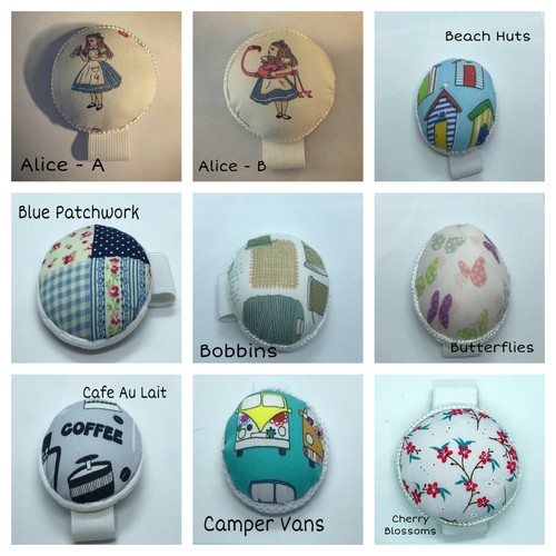 Handmade wrist pin - pin, cushions