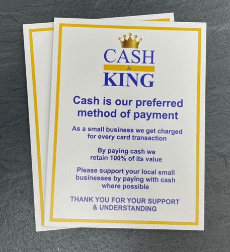 Cash payment sign - sign, for