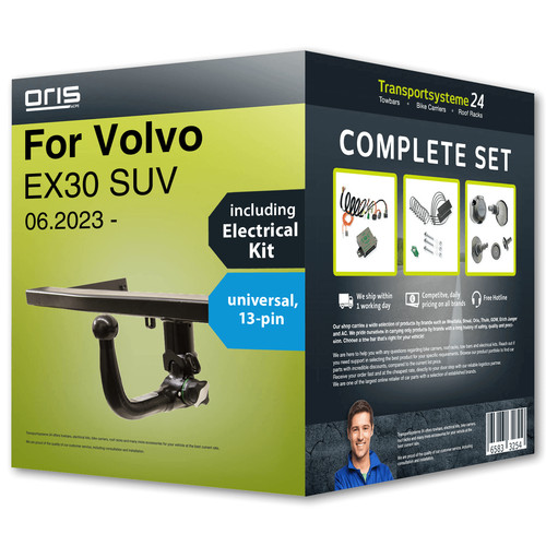 Towbar detachable for - , volvo