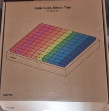 Tickit Gem Cube Mirror Tray.