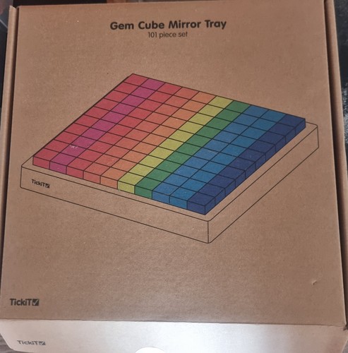 Tickit gem cube - tickit, tray.