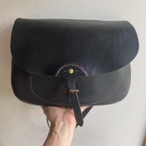 Rare henry cuir black shoulder - rare,