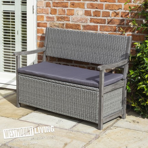 Rattan effect storage - rattan,
