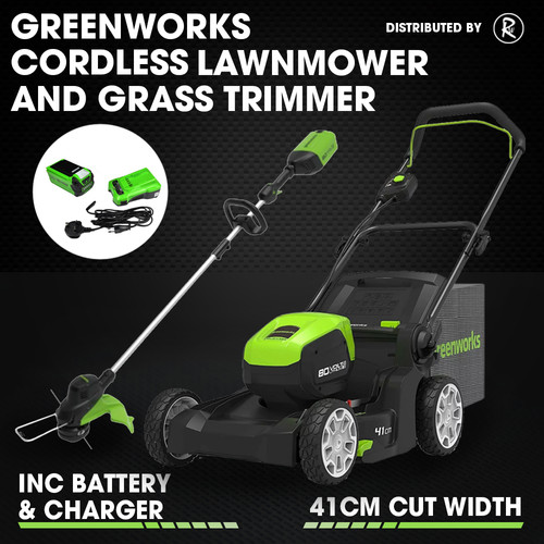 Cordless lawnmower 41cm 80v - lawnmower,