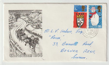 1/12/1966 UK GB FDC -