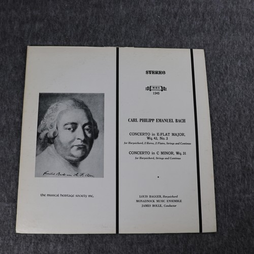 Bach vinyl record - bach,