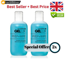 2XSalon System Gellux Profile Nail Gel Cleanser Prep And Wipe Off Solution 250ml