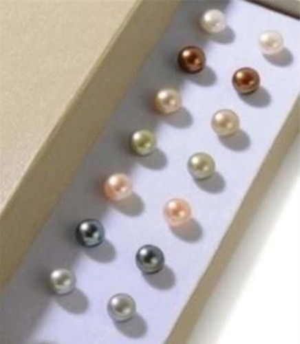 Wholesale 7pairs natural 8mm - wholesale,