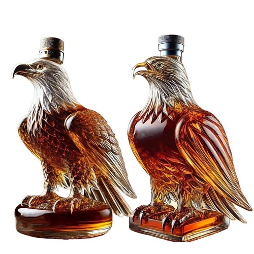Unique eagle whiskey glass - eagle,