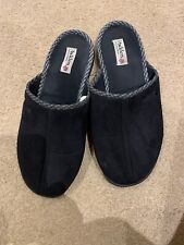 Mens PADDERS Luke Mule Slippers Size 11 Easy Slip On Open Back Closed Toes