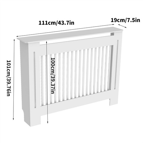 Radiator cover 100cm tall - 92/100cm,