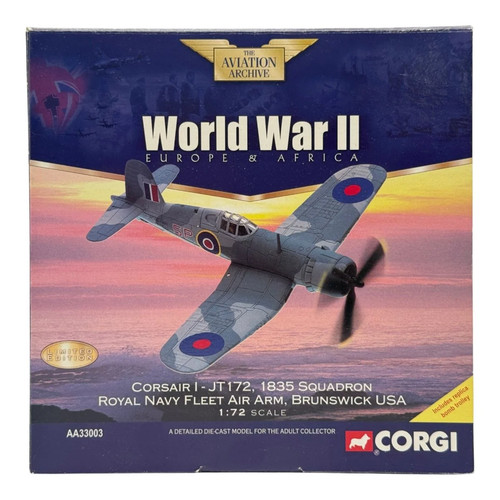 Corgi aa33003 vought f4u - corgi, 1:72