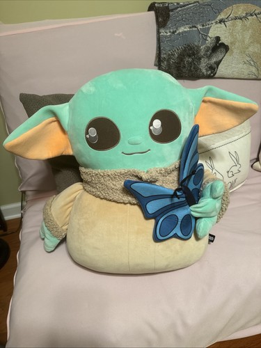 Large mattel yoda plush - yoda,