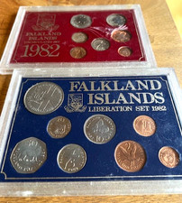 Falkland Islands Liberation & Uncirculated Coin Sets