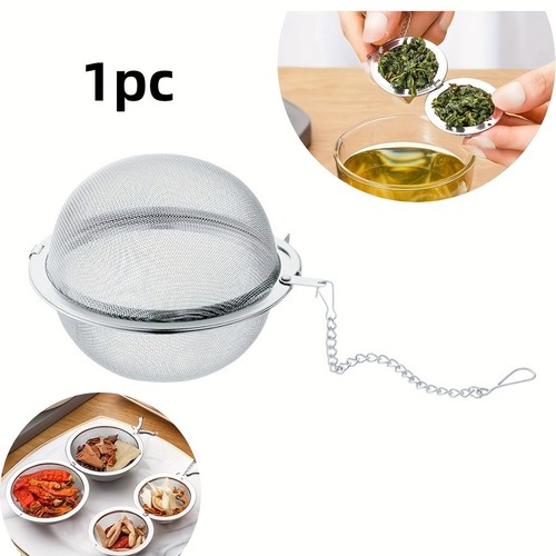 Stainless steel tea infuser - stainless,