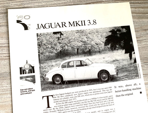 Jaguar mk2 frameable - mk2,