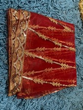 Net Dupatta with Sitara Lace